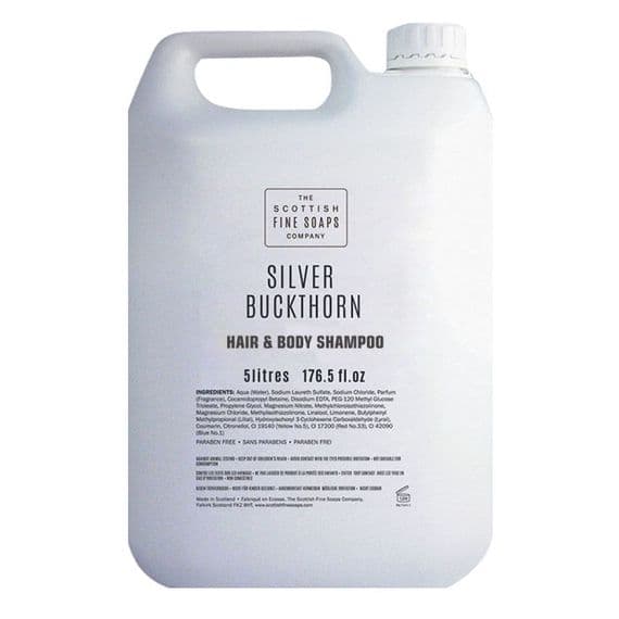 Silver Buckthorn Hair & Body Shampoo 5L