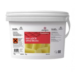 Jangro Non-pDCB Urinal Blocks – 3kg Tub