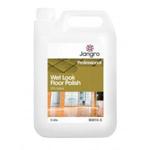 Jangro Wet Look Floor Polish – 25% Solids