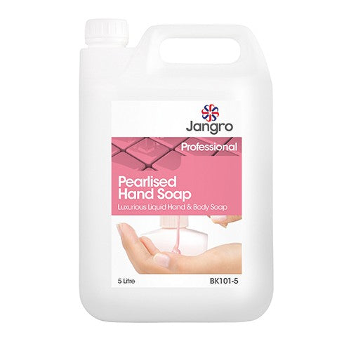 Jangro Pink Pearlised Hand Soap (5L)
