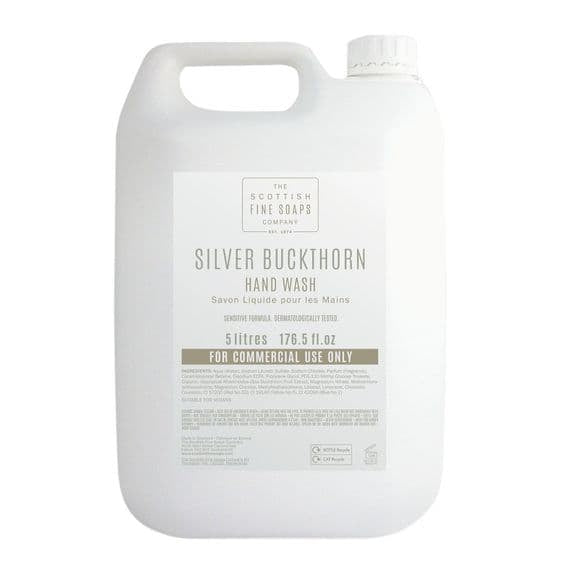 Silver Buckthorn Hand Wash – 5L Refill
