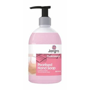 Jangro Pink Pearlised Hand Soap (500ml)