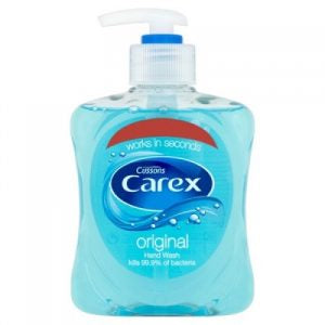 Carex Original Antibacterial Hand Wash Pump (6 x 250ml)