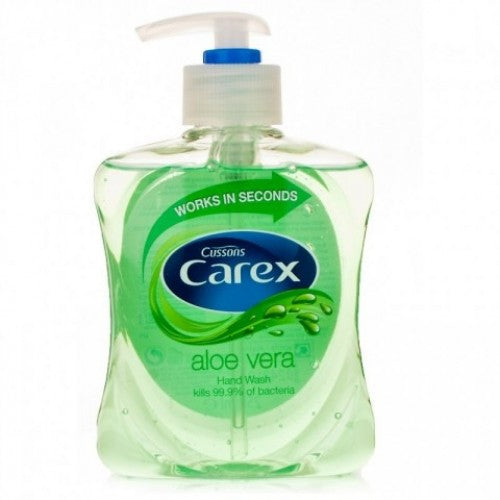 Carex Aloe Vera Hand Wash Pump (6 x 250ml)